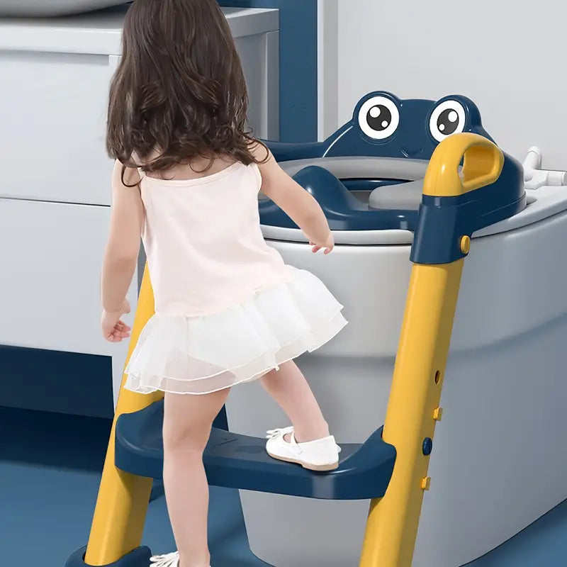 🪜 ESCALERA DE BAÑO PARA NIÑOS 🪜 👶 SEGURIDAD Y AUTONOMÍA EN CADA PASO ✈ ENVÍO GRATIS | 🚚 PAGO CONTRAENTREGA