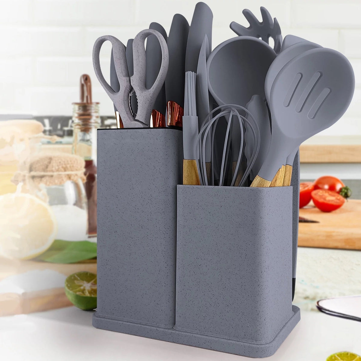 🍳 SET DE COCINA 19 UTENSILIOS CALIDAD PREMIUM® 🍳 ✨ TODO LO QUE NECESITAS PARA COCINAR COMO PRO ✈ ENVÍO GRATIS | 🚚 PAGO CONTRAENTREGA