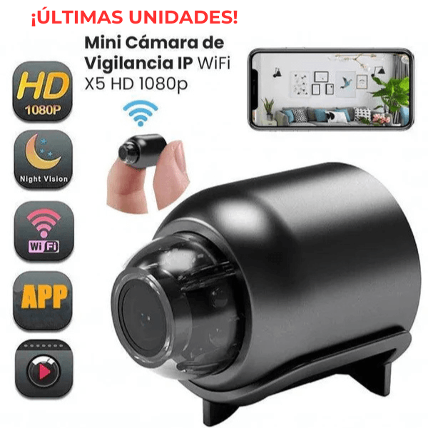 🤫 MINICÁMARA TECX™ ULTRA DISCRETA ULTRA HD 🤫 ⏳ ¡ÚLTIMAS UNIDADES DISPONIBLES! ✈ ENVÍO GRATIS | 🚚 PAGO CONTRAENTREGA