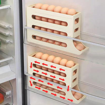 🥚 DISPENSADOR ORGANIZADOR DE HUEVOS 4 NIVELES 🥚 📦 AHORRA ESPACIO Y MANTIENE TODO EN ORDEN ✈ ENVÍO GRATIS | 🚚 PAGO CONTRAENTREGA