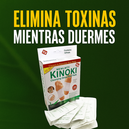 🌿 PARCHES KINOKI DESINTOXICANTES X10 🌿 💧 LIMPIEZA NATURAL Y BIENESTAR DESDE LA PRIMERA NOCHE ✈ ENVÍO GRATIS | 🚚 PAGO CONTRAENTREGA