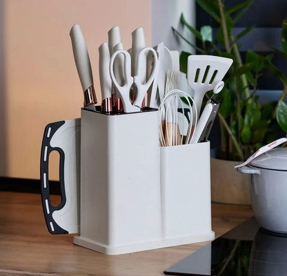 🍳 SET DE COCINA 19 UTENSILIOS CALIDAD PREMIUM® 🍳 ✨ TODO LO QUE NECESITAS PARA COCINAR COMO PRO ✈ ENVÍO GRATIS | 🚚 PAGO CONTRAENTREGA