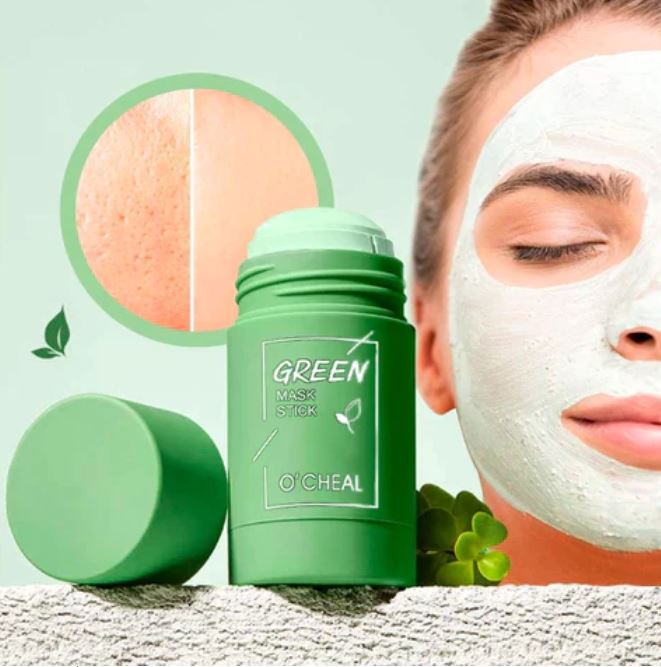 🌿 GREEN MASK – MASCARILLA DE TÉ VERDE 🌿 ✨ LIMPIEZA PROFUNDA Y PIEL LIBRE DE IMPUREZAS ✈ ENVÍO GRATIS | 🚚 PAGO CONTRAENTREGA