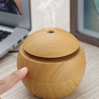 🔥 2X1 HUMIDIFICADOR MADERA 🔥 💧 AROMATERAPIA RELAJANTE + LUZ LED AMBIENTAL ✈ ENVÍO GRATIS | 🚚 PAGO CONTRAENTREGA