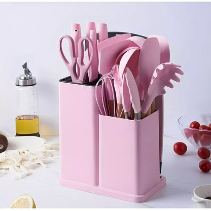 🍳 SET DE COCINA 19 UTENSILIOS CALIDAD PREMIUM® 🍳 ✨ TODO LO QUE NECESITAS PARA COCINAR COMO PRO ✈ ENVÍO GRATIS | 🚚 PAGO CONTRAENTREGA